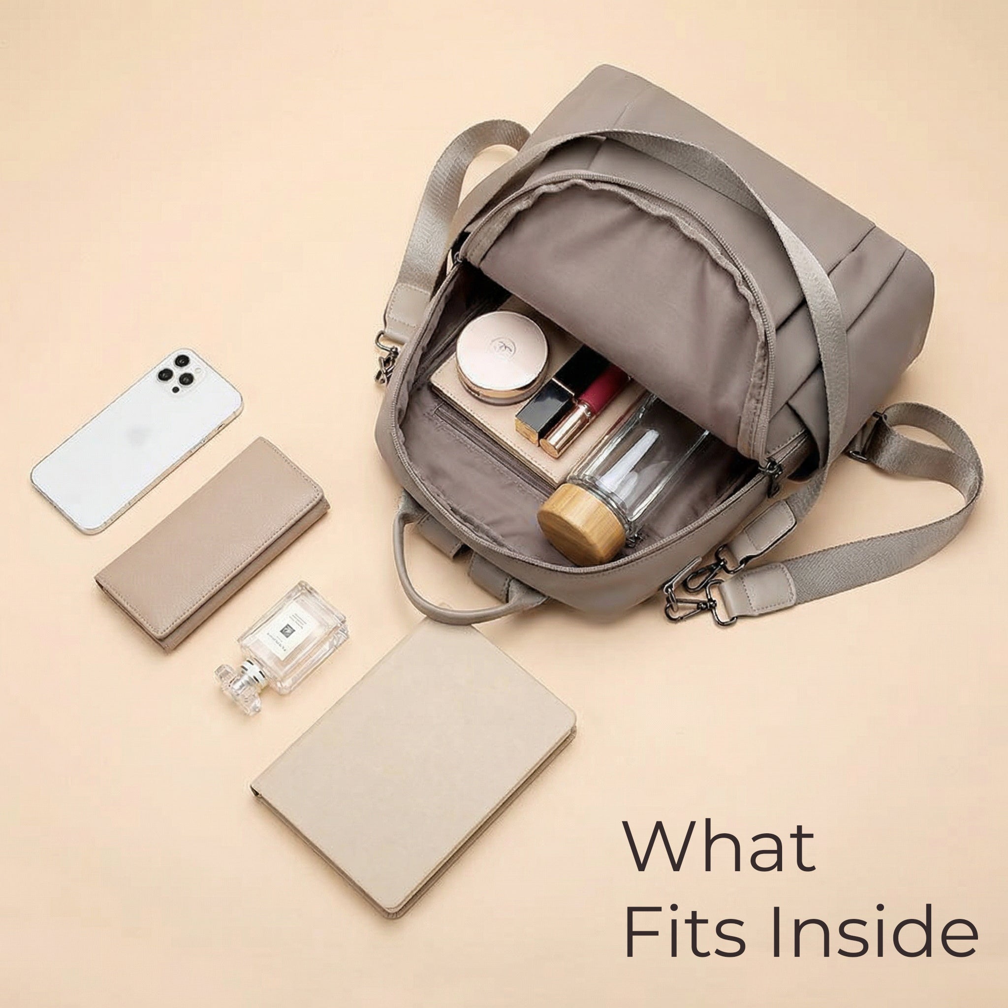 Adventrove™ Luna Pack – Secure. Sleek. Travel Ready.