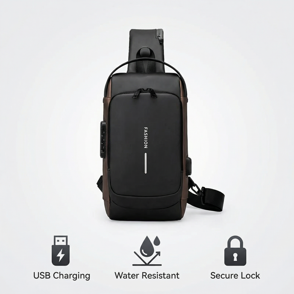 Adventrove™ Metro Sling – Minimal Carry For Urban Travel