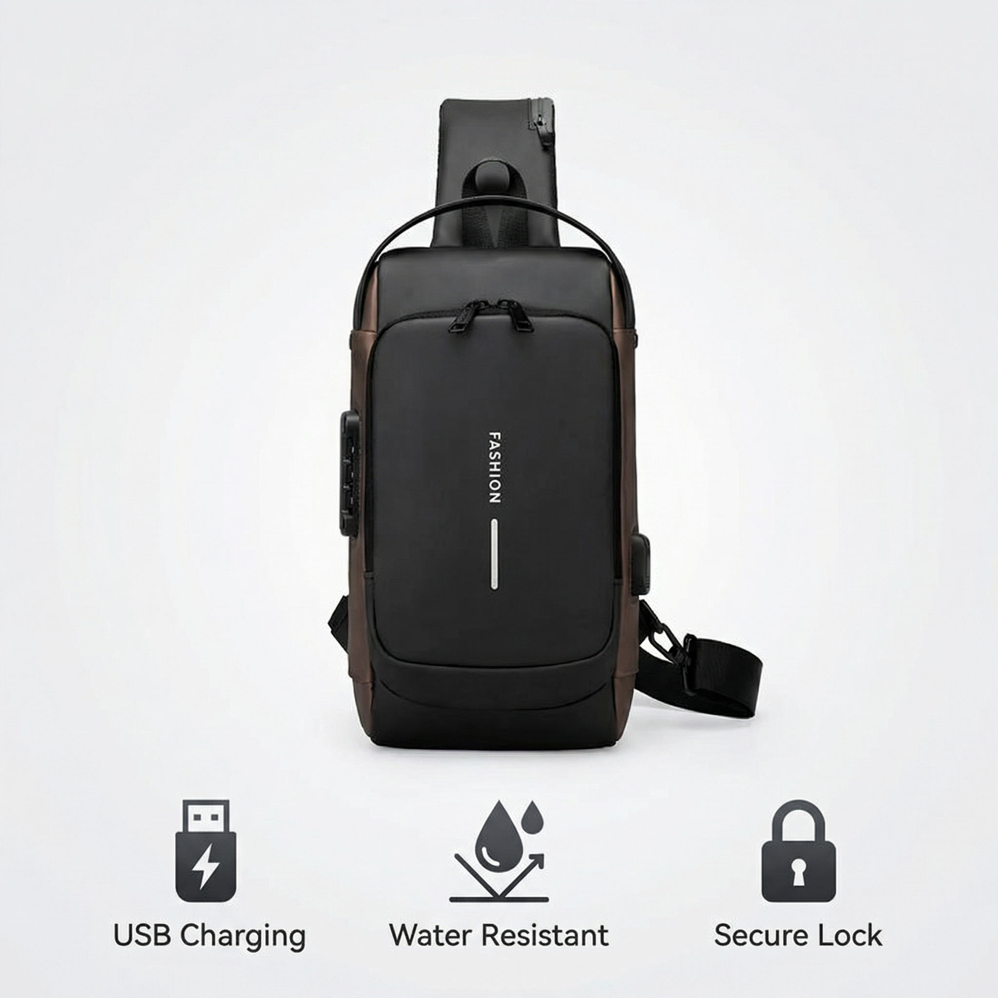 Adventrove™ Metro Sling – Minimal Carry For Urban Travel