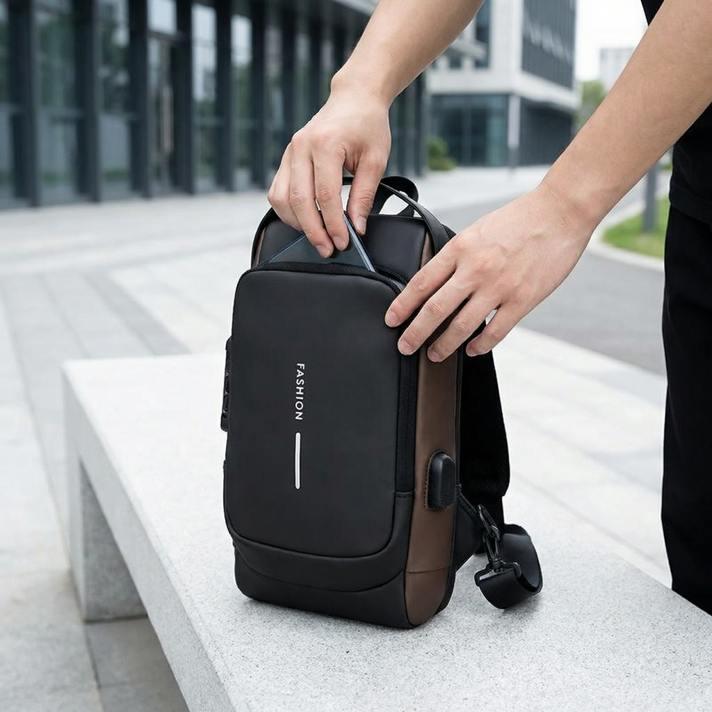 Adventrove™ Metro Sling – Minimal Carry For Urban Travel