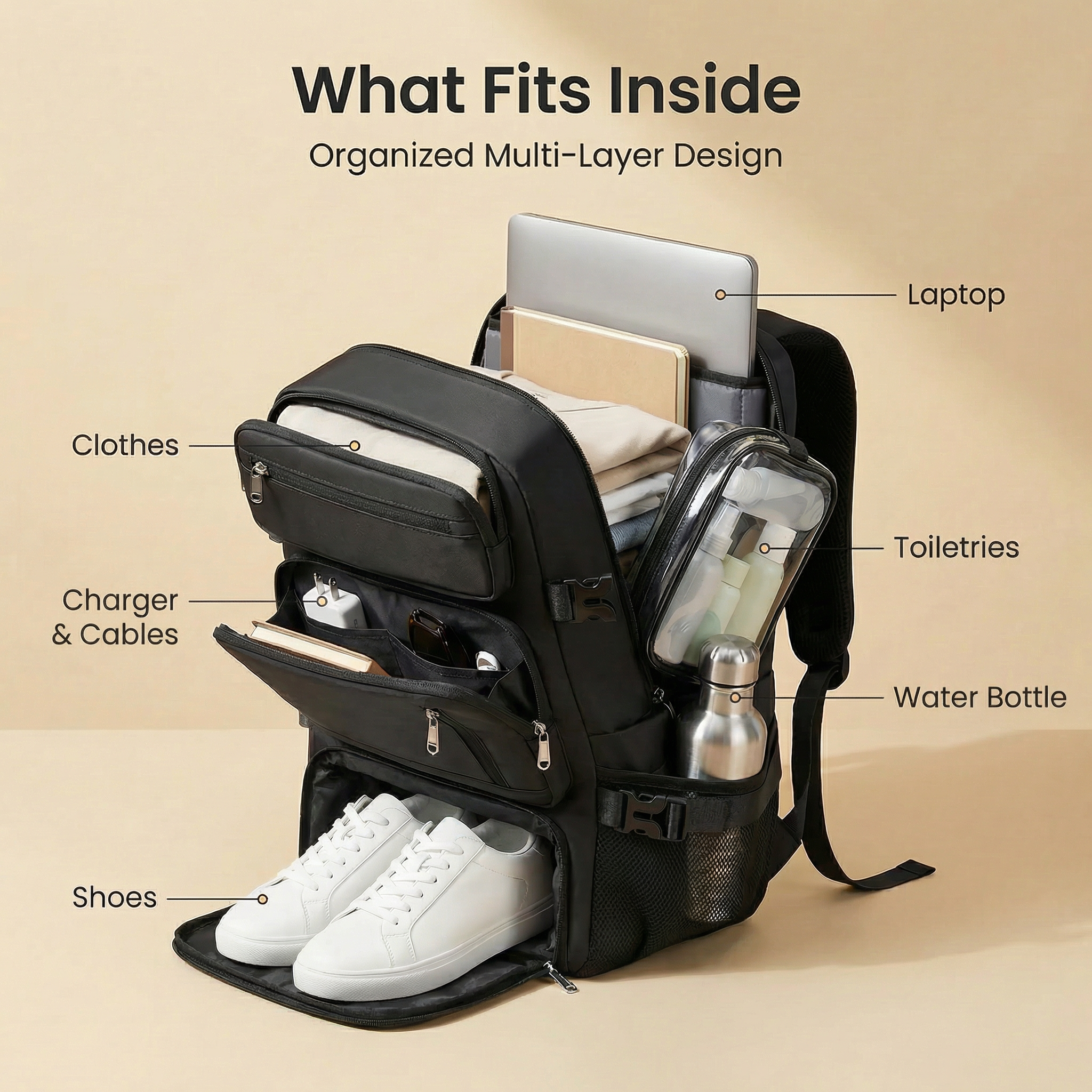 Adventrove™ SecureTransit Pack – Travel Secure. Move Freely.