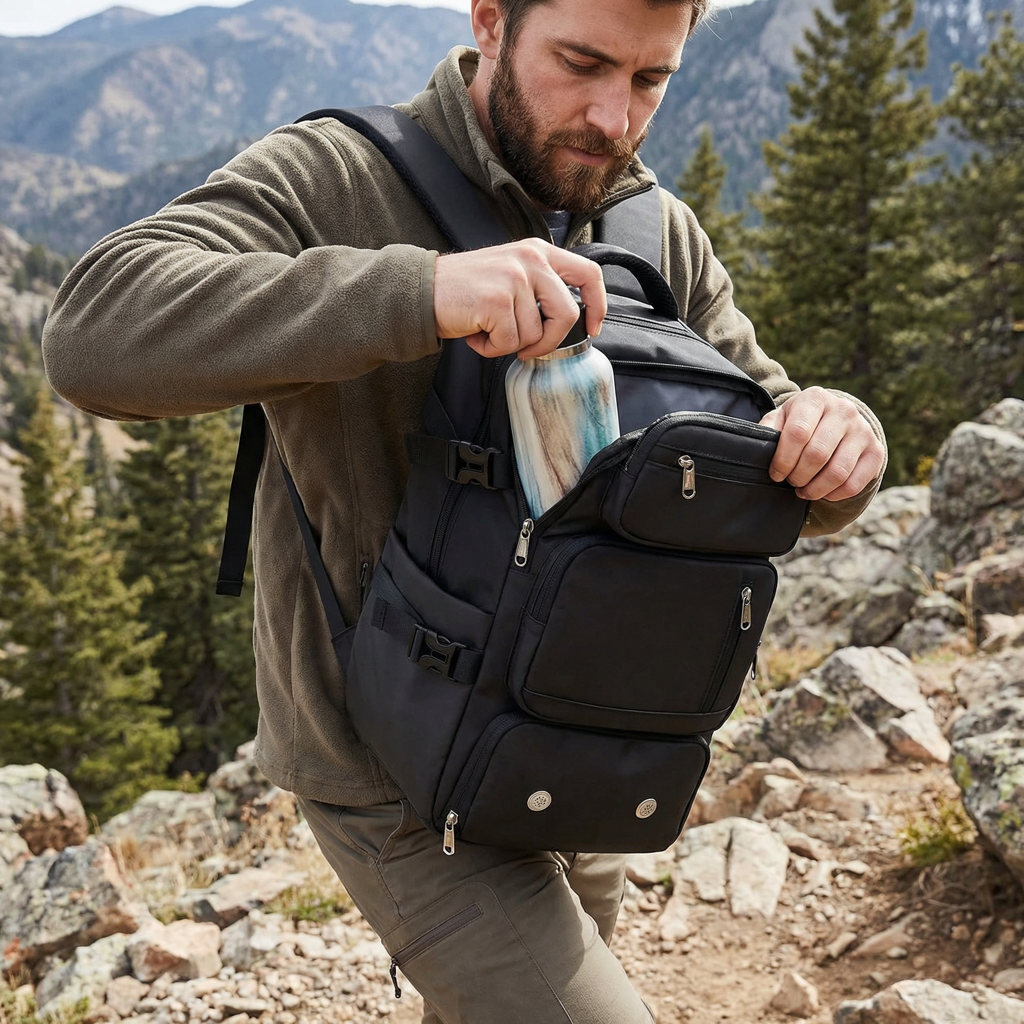 Adventrove™ SecureTransit Pack – Travel Secure. Move Freely.