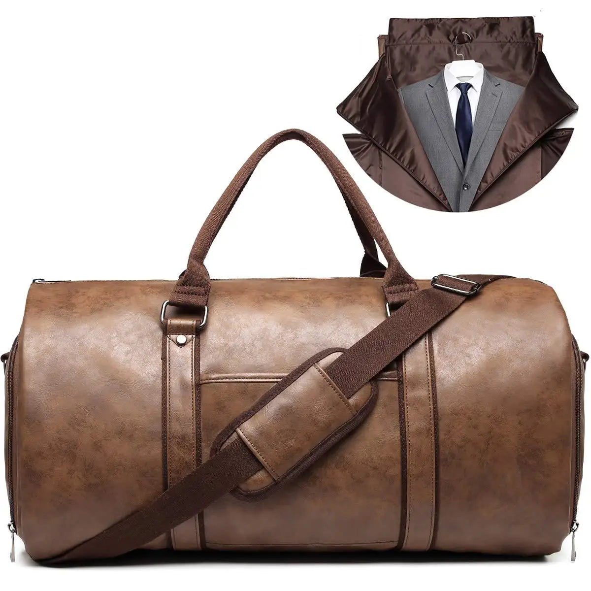 Leather Large Capacity Travel Bag