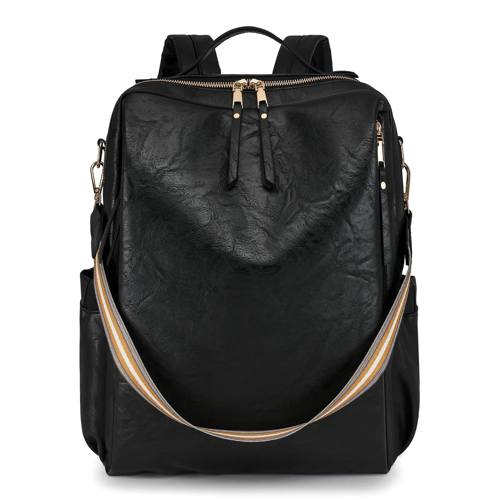 Women's Genuine Leather Retro Backpack