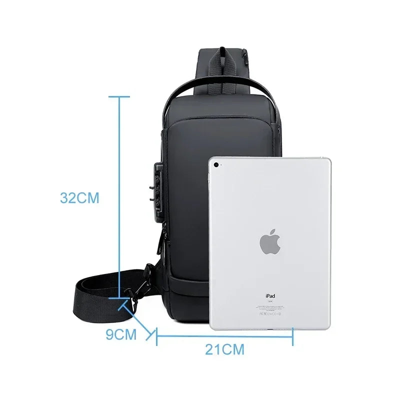 Multifunction Sling Shoulder Bag