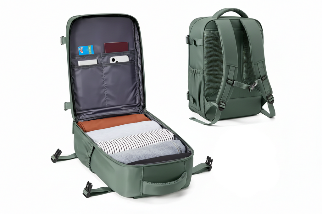 Adventrove™ CabinPro Pack – Airline ready travel backpack