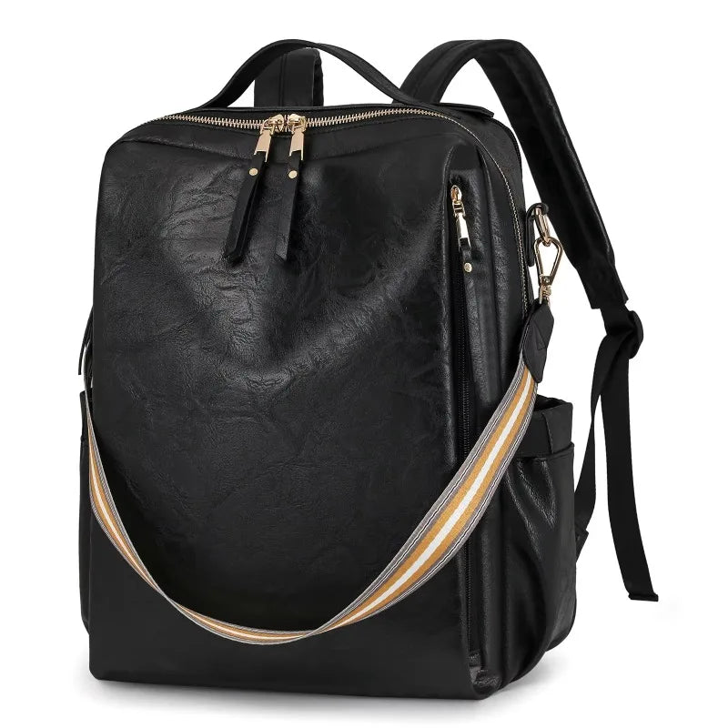 Women's Genuine Leather Retro Backpack
