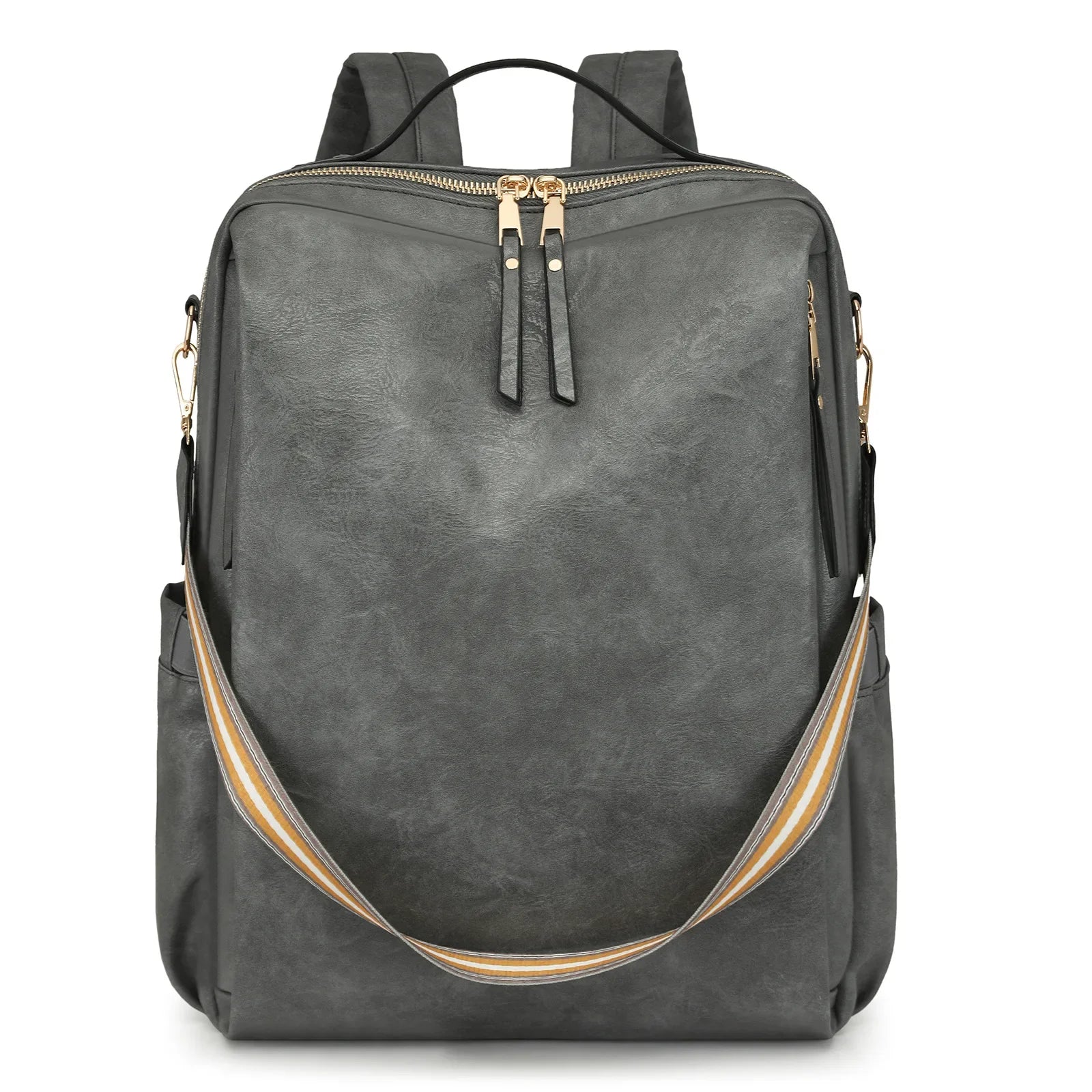 Women's Genuine Leather Retro Backpack