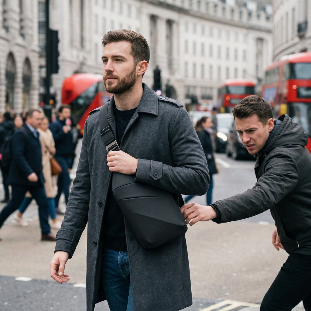 Adventrove™ Urban Guard Sling - Secure Carry For Everyday Travel