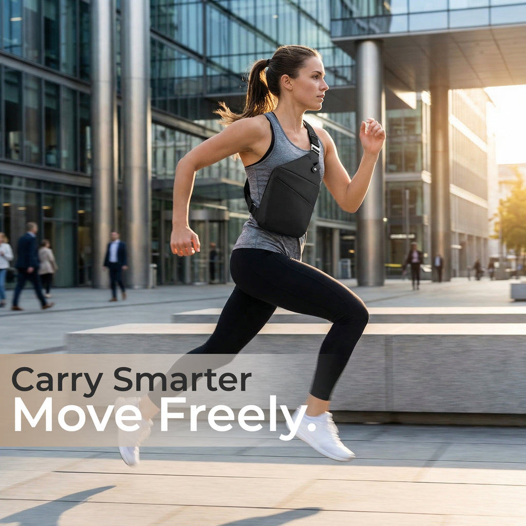 Adventrove™ Urban Guard Sling - Secure Carry For Everyday Travel