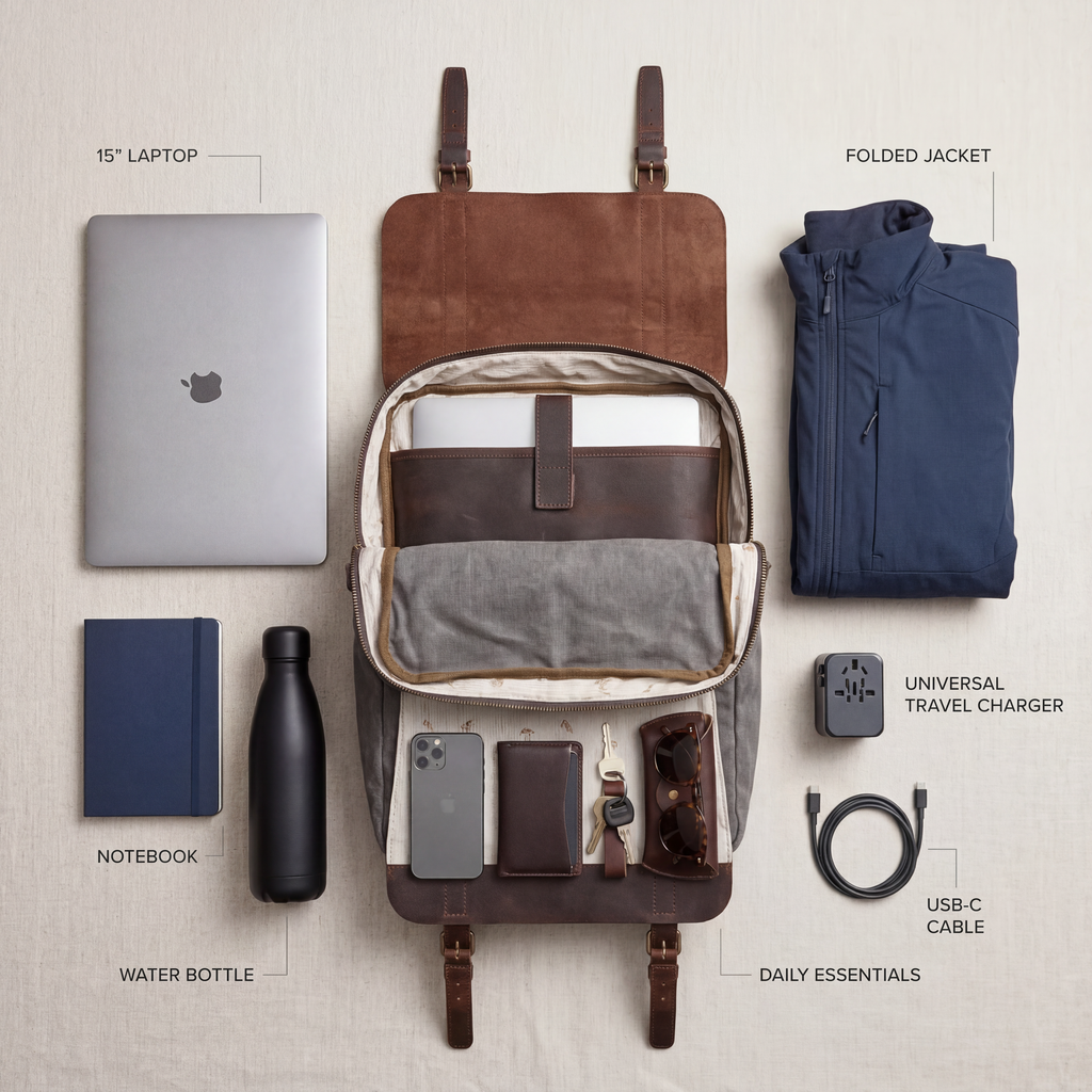 Adventrove™ Nomad Canvas Pack – Built For Modern Explorers