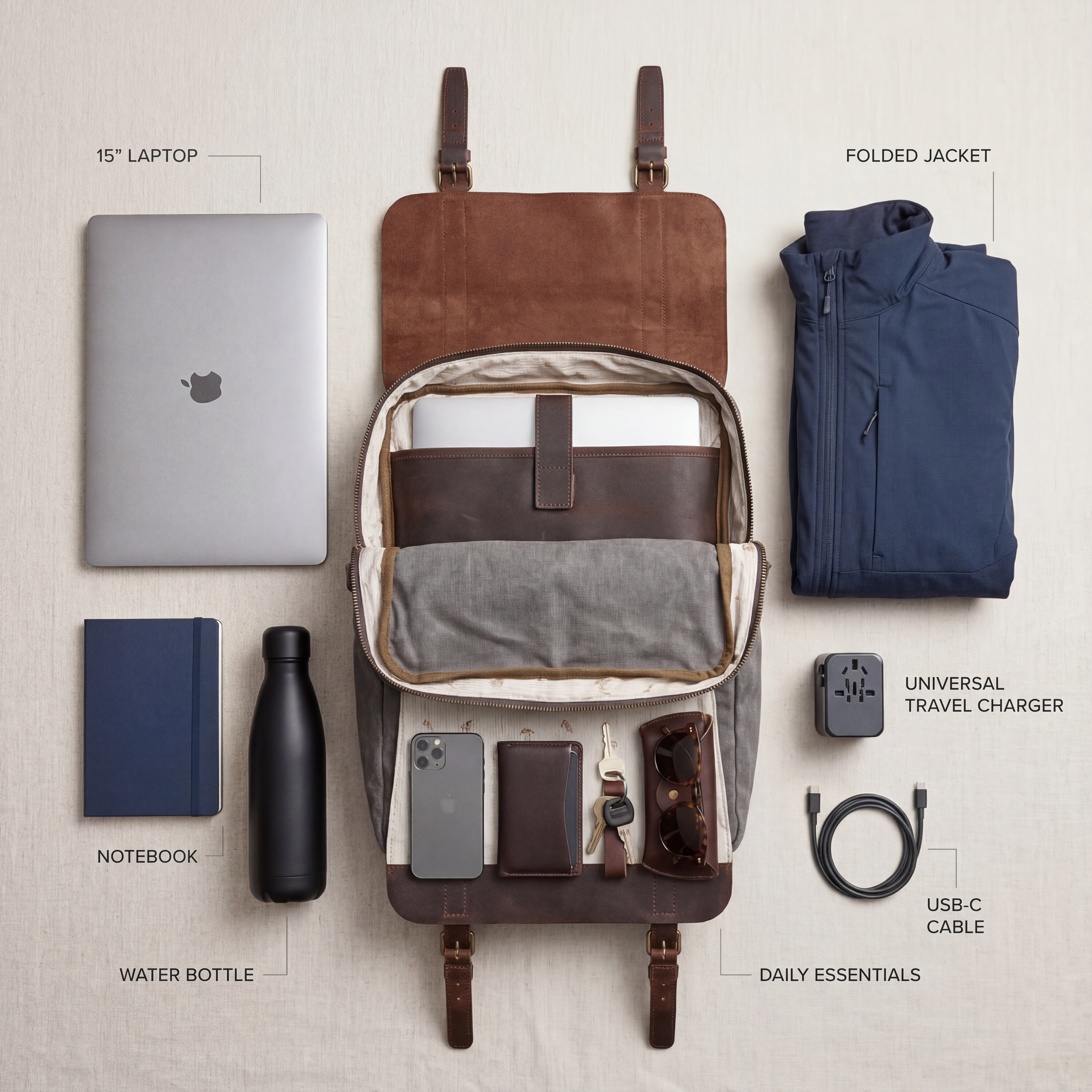 Adventrove™ Nomad Canvas Pack – Built For Modern Explorers