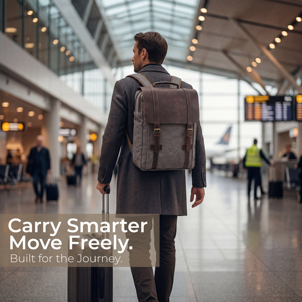 Adventrove™ Nomad Canvas Pack – Built For Modern Explorers