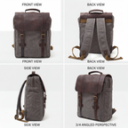 Adventrove™ Nomad Canvas Pack – Built For Modern Explorers