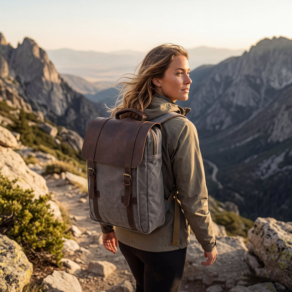 Adventrove™ Nomad Canvas Pack – Built For Modern Explorers
