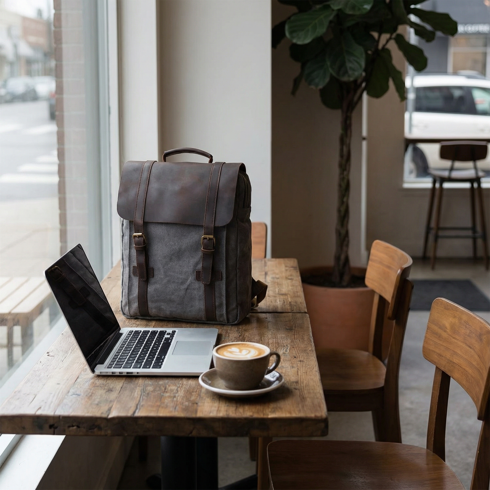 Adventrove™ Nomad Canvas Pack – Built For Modern Explorers
