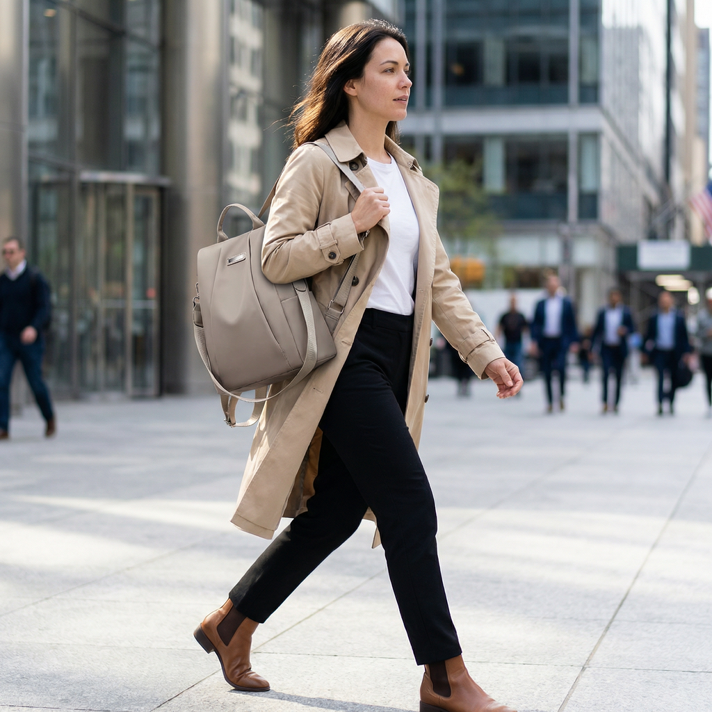 Adventrove™ Luna Pack – Secure. Sleek. Travel Ready.